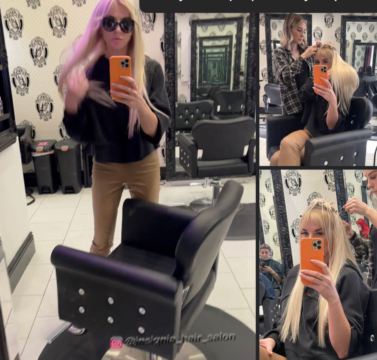 Long blonde transformation by Olena at Blond Transformation