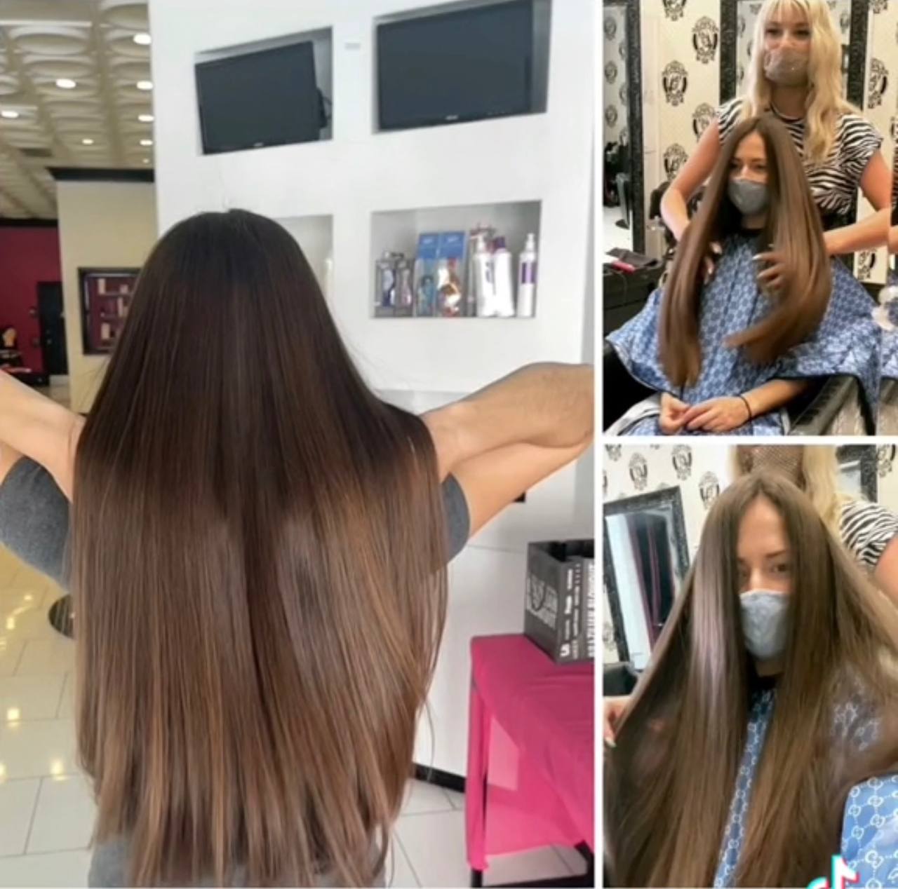 Sleek brunette length from Olena’s working portfolio